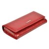 Lorenti 72401-BPR RFID piros női marhabőr pénztárca 18.5 x 9 x 3.5 cm