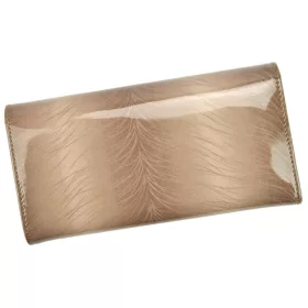   Patrizia FF-100 fekete női bőr pénztárca, RFID 18,5 × 10 cm