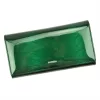 PATRIZIA FF-102 RFID zöld női marhabőr pénztárca 18.5 x 10 x 4 cm