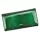 PATRIZIA FF-102 RFID zöld női marhabőr pénztárca 18.5 x 10 x 4 cm