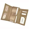 PATRIZIA FF-102 RFID zöld női marhabőr pénztárca 18.5 x 10 x 4 cm