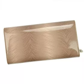   Patrizia mintás, kék színű női bőr pénztárca, RFID 19 × 10 cm
