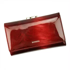   PATRIZIA FF-108 RFID piros női bőr pénztárca 14.5 x 9 x 4 cm