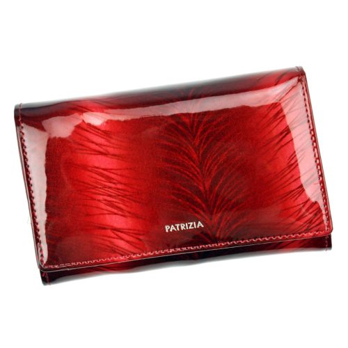 PATRIZIA FF-112 RFID piros női bőr pénztárca 15 x 9.5 x 4.5 cm