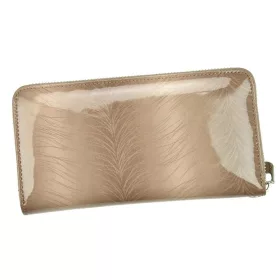   Patrizia FF-119 mintás, piros női lakkbőr pénztárca 19,5 × 10,5 cm