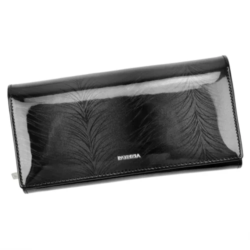 PATRIZIA FF-122 RFID szürke női bőr pénztárca 19.5 x 10 x 4 cm