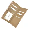 PATRIZIA FF-122 RFID szürke női bőr pénztárca 19.5 x 10 x 4 cm