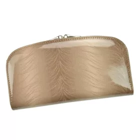   Patrizia mintás, piros női bőr pénztárca, RFID 18,5 × 10 cm