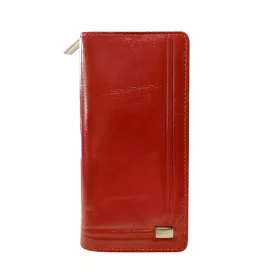   Rovicky CPR-8931-BAR-6093 RFID piros női bőr pénztárca 9,5 x 18 cm
