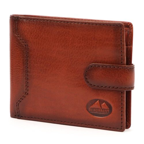 EL FORREST 817-29 RFID barna férfi bőr pénztárca 11.5 x 9 x 3 cm 
