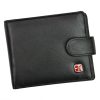 Albatross SN MU1953 RFID fekete férfi marhabőr pénztárca 11 x 9 x 3 cm