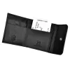 Albatross SN 3765 RFID fekete férfi bőr pénztárca 8 x 8.5 x 2 cm