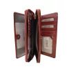 Rovicky CPR-8931-BAR RFID női fekete bőr pénztárca 9.5 x 18 cm
