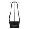 Luka 19-49 fekete női bőr oldaltáska 22 x 15 x 8,5 cm