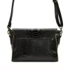 Luka 19-49 fekete női bőr oldaltáska 22 x 15 x 8,5 cm