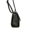 Luka 19-49 fekete női bőr oldaltáska 22 x 15 x 8,5 cm