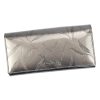 Pierre Cardin 02 LEAF 122 fekete lakkbőr női pénztárca 19,5 x 10 cm