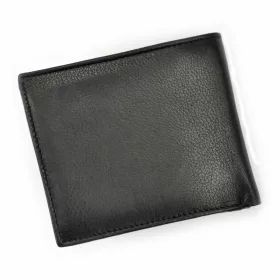   Money Kepper KK 30 fekete férfi bőr pénztárca 11.5 x 9 x 3 cm