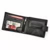 Money Kepper KK 30B fekete férfi bőr pénztárca 12 x 9 x 3 cm