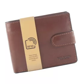   Mato Grosso 0708/17-20 RFID barna férfi bőr pénztárca 12 x 9.5 cm
