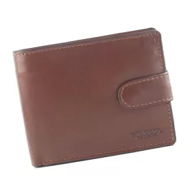  Mato Grosso 0708/17-20 RFID barna férfi bőr pénztárca 12 x 9.5 cm