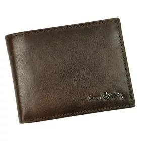   Pierre Cardin TILAK50 8806 barna férfi valódi bőr pénztárca 12.5 x 9 x 3 cm
