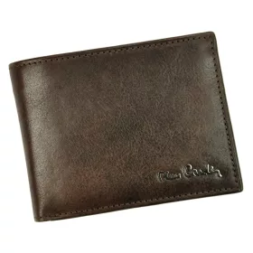   Pierre Cardin TILAK50 8806 barna férfi valódi bőr pénztárca 12.5 x 9 x 3 cm