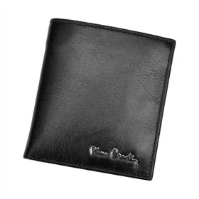   Pierre Cardin TILAK06 8813 fekete marhabőr férfi pénztárca 9.5 x 10.5 cm