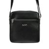 Pierre Cardin FRZ 1800 FRENZY fekete férfi bőr oldaltáska 26 x 28 x 8 cm