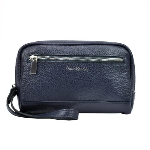 Pierre Cardin NPA 110 sötétkék bőr autós táska 23 x 14 x 6 cm 