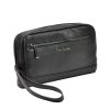 Pierre Cardin NPA 110 sötétkék bőr autós táska 23 x 14 x 6 cm 