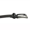 Pierre Cardin PSN 6227 kék férfi marhabőr öv 3.5 cm