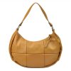 Patrizia 419-045 konyak női bőr válltáska 40 x 31 x 10 cm  