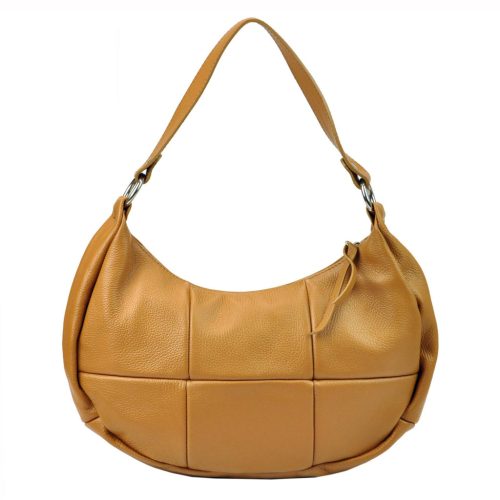Patrizia 419-045 konyak női bőr válltáska 40 x 31 x 10 cm  