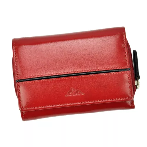 EL FORREST 568-41 RFID piros női marhabőr pénztárca 12.5 x 8.5 x 3.5 cm