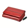 EL FORREST 568-41 RFID piros női marhabőr pénztárca 12.5 x 8.5 x 3.5 cm