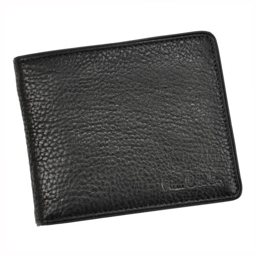 Pierre Cardin YS17 8806 fekete férfi bőr pénztárca 12.5 x 10 x 2.5 cm