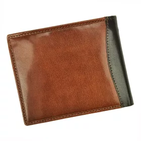   EL FORREST 556-A-21 RFID barna férfi bőr pénztárca 12 x 9.5 x 2.5 cm