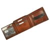 EL FORREST 556/A-21 RFID barna férfi bőr pénztárca 12 x 9.5 x 2.5 cm