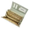 PATRIZIA VL-100 RFID kék kígyóbőr mintás női bőr pénztárca 18.5 x 9.5 x 3.8 cm 