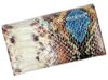 Patrizia női, croco mintás, lakkbőr pénztárca, RFID 17,5 × 10 cm