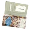 Patrizia női, croco mintás, lakkbőr pénztárca, RFID 17,5 × 10 cm