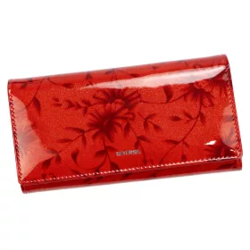   PATRIZIA FL-102 RFID piros női bőr pénztárca 18.5 x 10 x 3.5 cm