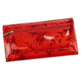   PATRIZIA FL-102 RFID piros női bőr pénztárca 18.5 x 10 x 3.5 cm