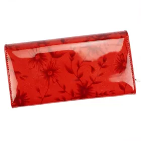   PATRIZIA FL-106 RFID piros női bőr pénztárca 19 x 10 x 3.5 cm