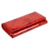 PATRIZIA FL-106 RFID piros női bőr pénztárca 19 x 10 x 3.5 cm