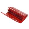 PATRIZIA FL-106 RFID piros női bőr pénztárca 19 x 10 x 3.5 cm