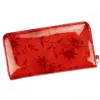 PATRIZIA FL-119 RFID piros női bőr pénztárca 19.5 x 10.5 x 2.5 cm