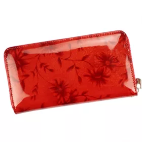   PATRIZIA FL-119 RFID piros női bőr pénztárca 19.5 x 10.5 x 2.5 cm
