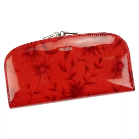   PATRIZIA FL-123 RFID piros női bőr pénztárca 18.5 x 10 x 3.5 cm